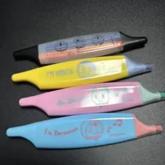 I'm Doraemon 蛍光ペン 4本セット