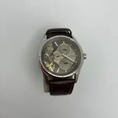 FOSSIL 自動巻き 腕時計 スケルトン メンズ　　232