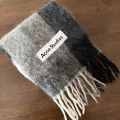 Acne Studios ヴァリー モヘアチェックスカーフ