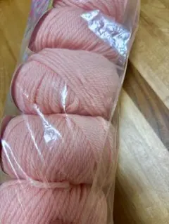 MERINO 100 毛糸 5玉セット ピンク