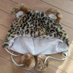 USJ ヒョウ柄耳付き帽子