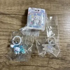 サンリオ シナモロール メンダコ けろけろ めじるしアクセサリー 3点セット