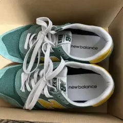 new balance 373 グリーン/グリーン