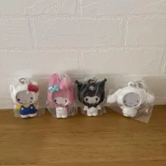 サンリオキャラクターズ　フォトフレームマスコットコンプリート4種　ガチャガチャ