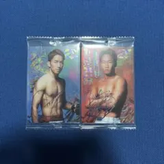 RIZINウエハースカード　朝倉未来　朝倉海