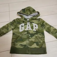 GAP カモフラージュ フード付きパーカー 2歳用