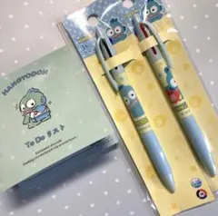 ハンギョドン　TO DOリストと3色ボールペン　メモ帳　サンリオ