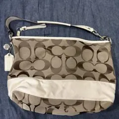 COACH モノグラム トートバッグ ベージュ