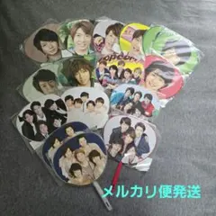 嵐 ミニうちわ　5人 相葉雅紀 櫻井翔　16枚セット