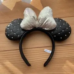 ミッキー耳カチューシャ スパンコール付き