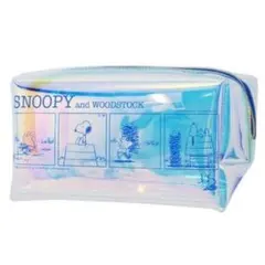 新品　スヌーピー オーロラスクエアポーチ