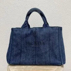 PRADA プラダ カナパ デニム 2WAY トート