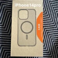 iPhone 14 Pro ケース クリア フィルム付き セット magsafe
