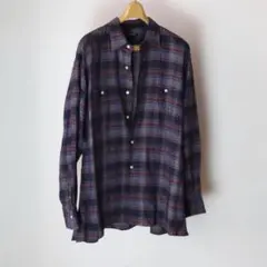 MAATEE&SONS 柿乃葉Ex Pullover Shirt H Wool - メルカリ