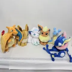 ポケモンセンター ぬいぐるみ まとめ売り 8点セット ポケモン - メルカリ