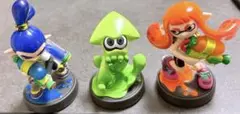 スプラトゥーン　アミーボ　amiibo 3点セット