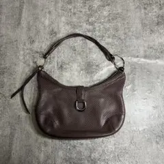 y2k グランジ レザー　ワンショルダー　バッグ　ハンドバッグ