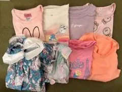 子供服　半袖　Tシャツ　ワンピース　まとめ売り　8点セット