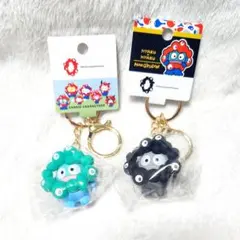 サンリオ ハンギョドン ミャクミャク パステルカラー 黒 セット キーホルダー