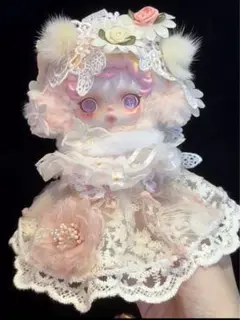 POPMART SKULLPANDA 着せ替え服　お洋服➕髪飾り