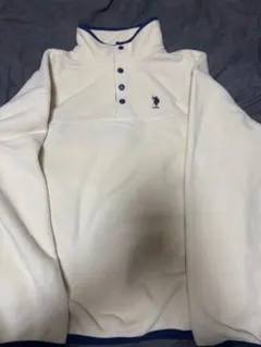 ユ*リ様 U.S. Polo Assn. フリースジャケット L クリーム