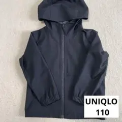 UNIQLO ブロテックパーカー　110cm 黒