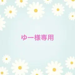 ゆー様専用ページ