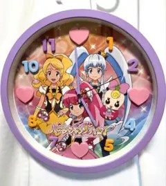 ハピネスチャージ プリキュア　壁掛け時計 未使用品　希少品　《動作確認済み》のサムネイル