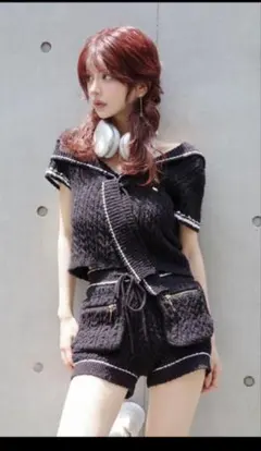 RANDY セーラーカーゴニットセットアップ