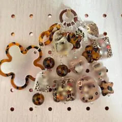 ハンドメイド ジャラジャラキーホルダー