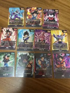 ドラゴンボール フュージョンワールドカードセット １１枚