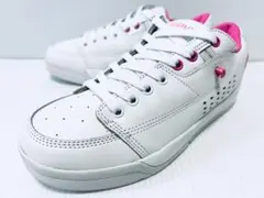 美品 gravis グラビス ターマック レザー 白ピンク 23,5cmのサムネイル