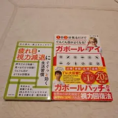 疲れ目・視力減退にぐぐっと効く生活習慣＆ ガボール・アイ