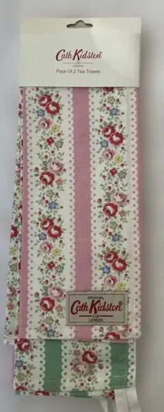 Cath Kidston ティータオル2枚セット　新品未使用