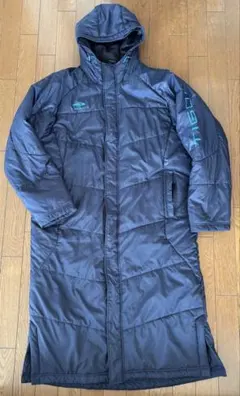 TIBORA フード付きロングベンチコート