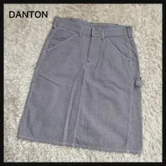 【大人気】DANTON ダントン⭐️ギンガム チェック スカート ワーク テイスト