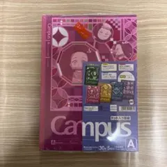 【新品】　鬼滅の刃　キャンパスノート　5冊セット