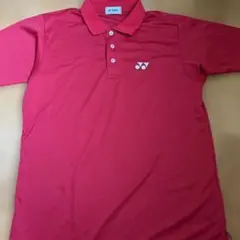 YONEX 赤 ポロシャツ Mサイズ