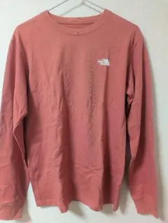 THE NORTH FACE 長袖Tシャツ ピンク