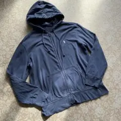 ポロラルフローレン　　ポニー刺繍　フルジップ　スウェットパーカー Mネ