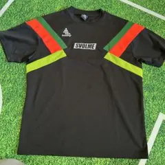 SVOLME スポーツシャツ 黒 赤 緑