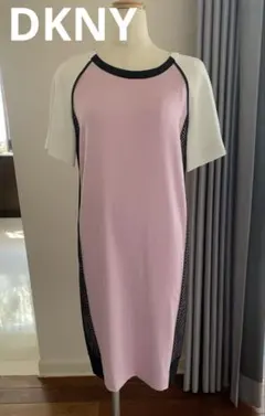 カッコ可愛い！　DKNY 配色切り替え　ワンピース　Pサイズのサムネイル