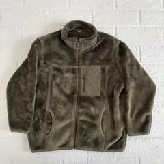 オリーブグリーン フリースジャケット 120