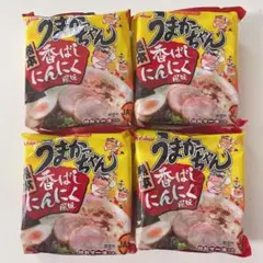 うまかっちゃん 熊本　香ばしにんにく風味　ラーメン４食のサムネイル