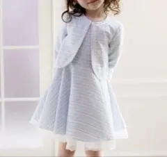 Catherine Cottage チュールワンピース ボレロ 水色 130cm