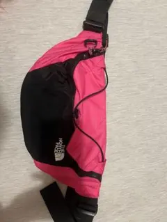 THE NORTH FACE ボディバッグ ピンク・黒