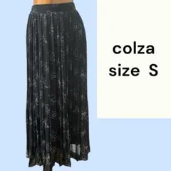 No.162 (☆)colza 花柄ロングスカート