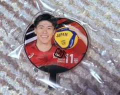 石川祐希 うちわ型アクリルキーホルダー バレーボール 日本代表 - メルカリ