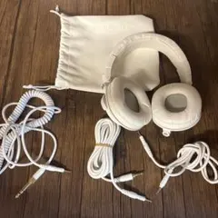 audio-technica ヘッドホン ホワイト 本体のサムネイル