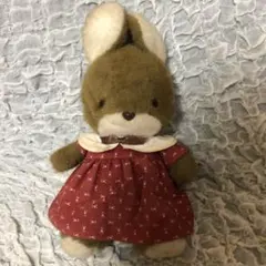 サンアロー うさぎ ぬいぐるみ green cards好き昭和レトロ